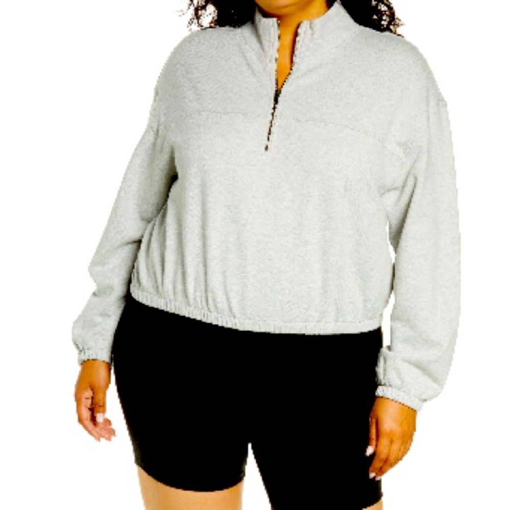 BP.  Quarter Zip Fleece Pullover Sz 2X
